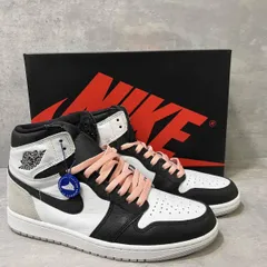 NIKE Air Jordan 1 High OG Bleached Coral エアジョーダンワンハイブリーチコーラル ホワイト グレー ピンク サイズ28 箱有り ナイキ