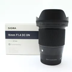2025年最新】sigma 16mm f1.4 dc dnの人気アイテム - メルカリ