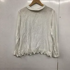 Samansa Mos2 サマンサモスモス シャツ、ブラウス 長袖 長袖シャツ 無地シャツ レースシャツ