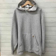 Carhartt カーハート パーカー K121 HOODED PULLOVER MIDWEIGHT SWEATSHIRT 裏起毛 グレー X Lサイズ
