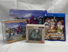 ◇ PS4 ゲームソフト ゆるキャン Have a nice day 初回限定版 【チョロQ志摩リンのみ未開封/他中古】【読み込み面小さなキズあり】 ゆるキャン△ / 中古 112501