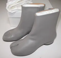 極美品　Maison Marg マルジェラ　足袋ブーツ　グレー　3cm 37 Maison Margiela（旧Maison Martin Margiela） - 新品/37 メゾン