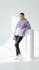 32HEAT ボア フリース パーカー フルジップ