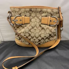 コーチ 　 シグネチャー ブラウン ショルダーバッグ B25103281