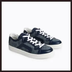 新品 未使用 PIERRE HARDY (ピエールアルディ) デニム スニーカー ブルー系 27cmのサムネイル