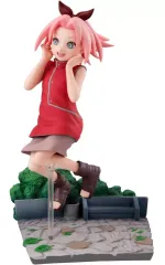 【中古】フィギュア G.E.M.シリーズ 春野サクラGO!「NARUTO-ナルト-」