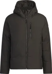 アディダス adidas ダウン フード付きジャケット メンズ アウター ダウンジャケット パーカー 中わた 防寒 保温 トレーニング トレッキング ハイキング フィットネス 通勤 通学  KOU11 IT8716 ブラック