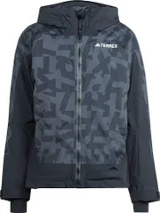 アディダス adidas アウトドア テレックス TERREX Xperior 2L インサレーション RAIN.RDY グラフィックジャケット メンズ スキー スノボ スノーボード スポーツウェア  BWE97 IB4214 カーボン/BLK