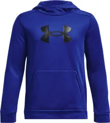 アンダーアーマー UNDER ARMOUR フリース ビッグロゴ フーディー アンダーアーマー パーカー スウェット 上着 スポーツ 運動 部活 練習 試合  1379799 400 RYL/BLK