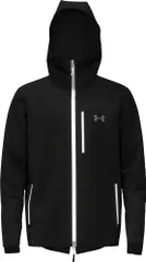 アンダーアーマー UNDER ARMOUR 野球 UA 3レイヤー フルジップ ジャケット メンズ ウィンドブレーカー ウインドブレーカー 防風 撥水 スポーツウェア ジャージ アップ トレーニング  1381251 001 BLACK/PITCHGRAY