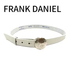 FRANK DANIEL トゥモローランド別注 本革 ベルト シルバーコンチョ