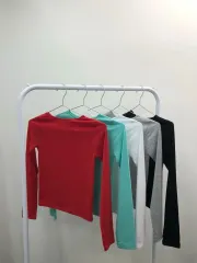 基本 ベーシック 長袖Tシャツ