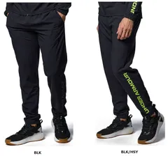 アンダーアーマー UNDER ARMOUR フレッシュウーブン パンツ FRESH WOVEN Pant メンズ ボトムス ロングパンツ ナイロンパンツ トレーニング 部活 ジム トレーニングパンツ あんだーあーまー  1384816 001 BLACK