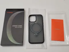 ★TORRAS iPhone 17 用 ケース【多機能一体・360°新定点回転スタンド】 Magsafe対応 カメラコントロールボタン 高耐久性 耐衝撃 ゼンマイ式スタンド リング 縦横両対応 マグネット搭載 急速充電「Ostand Q3 Spin」ブラック