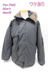 ワケあり Pen Field ペンフィールド メンズ フィールドコート ダークグレー M アウター ジャケット R2511-149