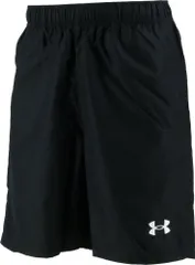 アンダーアーマー UNDER ARMOUR UA チーム ウーブンショーツ メンズ レディース ズボン ボトムス 半ズボン ワンポイント ジム トレーニング スポーツ 運動 ランニング ウォーキング 長袖  1364982 001 BLACK