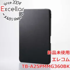 [bn:6] ELECOM　11インチiPad Pro(M4) フラップケース 360度回転 背面クリア　TB-A25PMMG360BK　ブラック