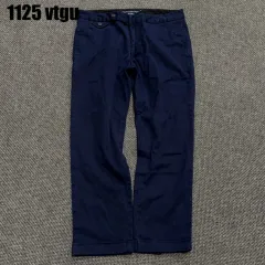 ラルフローレン ネイビー コットン パンツ