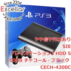 2025年最新】PS3 プレイステーション3 500GB CECH-4300C ブラックの
