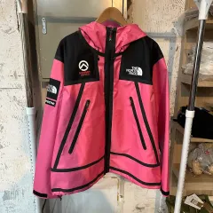 シュプリーム x ザノースフェイス サミット シリーズ アウター テープ シム ジャケット ピンク XL
