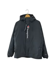 チャンピオン◆メンズ 中綿ウォーマージャケット アウター 撥水 防風 ネイビー L