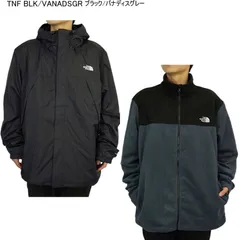 ノースフェイス THE NORTH FACE メンズ ジャケット M ANTORA TRICLIMATE メンズ アントラ トリクラメイト ブラック／バナディスグレー マウンテンパーカー フリース 3way ナイロン