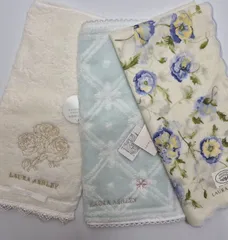 新品未使用❗LAURA ASHLEY レディースハンカチ & タオルハンカチ セット
