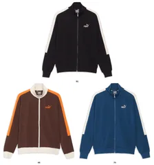 プーマ PUMA CORE HERITAGE MX トラックジャケット メンズ ジャケット アウター ジャンパー 上着 ジャージ デイリー タウンユース 普段使い 男 男性   683584 65 エスプレッソ ブラウン