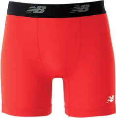 ニューバランス New Balance サッカー ジュニアストレッチインナーロングパンツ キッズ 子供 ズボン ボトム ウエストゴム フィット 安定 ソフトな肌触り マイクロファイバー ロゴ入りバンド 小学生  JJPF7386 RED レッド