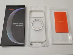 ★TORRAS iPhone 17 Pro Max 用ケース 【カチカチ・多機能360度回転スタンド】リング Ostand O3 Fitness MagSafe対応 米軍MIL規格耐衝撃 スタンド 指紋防止 黄変防止 カメラコントロールボタン付き  ホワイトのサムネイル