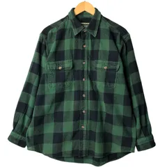 古着 フィールドアンドストリーム FIELD&STREAM バッファローチェック 長袖 フランネルチェックシャツ メンズXL相当/eaa602757