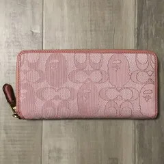 APE/COACH コラボ 2つ折り財布 激レア】coach×BAPE ape コーチ エイプ ベイプ 二つ折り 財布 - メルカリ