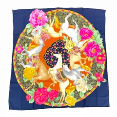 LEONARD レオナール スカーフ  総柄/   シルク100％ マルチカラー レディース / 241007002395