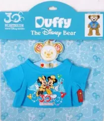 【中古】ぬいぐるみ ダッフィー 東京ディズニーリゾート30周年Tシャツ(ミッキー＆ミニー柄/ぬいぐるみ用衣装) 「ディズニーベア」