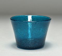 淡い青色ガラスカップ 匿名発送 送料込 - メルカリ