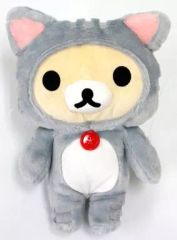 [중고] 봉제인형 코리락쿠마 한가로이 고양이 인형 BIG [리락쿠마] 라운드 원 한정