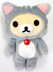【中古】ぬいぐるみ コリラックマ のんびりネコぬいぐるみBIG 「リラックマ」 ラウンドワン限定