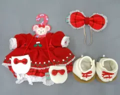 【中古】ぬいぐるみ シェリーメイ(ダッフィーのクリスマス) コスチュームセット(ぬいぐるみ用衣装) 「クリスマス・ウィッシュ2013」 東京ディズニーシー限定