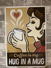 デザイン看板 】コーヒー33★ポスター純喫茶店カフェ風ブリキ絵アートパネル壁掛け 楽天市場】アートパネル コーヒー ブリキ看板 cmm ポスター 絵 壁掛け