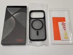 ★TORRAS iPhone 17 Pro 用ケース 【米軍進化耐衝撃・高性能Magsafe対応】指紋防止 黄変防止 米軍保護工学 マグネット搭載 衝撃吸収 頑丈 カメラコントロールボタン付き ストラップホール 半透明 Guardian-Mag ブラック