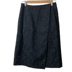 FRAY I.D(フレイアイディー) スカート サイズ1 S レディース美品  - 黒 ひざ丈/レース