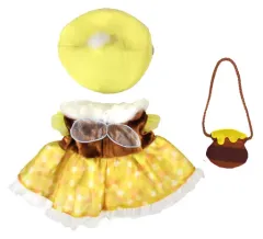 【中古】ぬいぐるみ Pooh Hunny Day ドレス ぬいぐるみ専用コスチューム 「UniBEARsity」 ディズニーストア限定