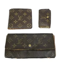 LOUIS VUITTON　ルイ・ヴィトン 長財布 モノグラム 3セット 二つ折り財布 66BS078