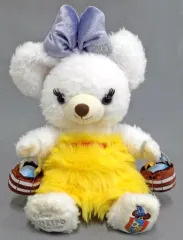 【中古】ぬいぐるみ パフィー(D23 Expo Japan 2015/ホウキ) コスチューム付きプラッシュ(ぬいぐるみ) 「UniBEARsity」 ディズニーストア＆ディズニーリゾート限定 