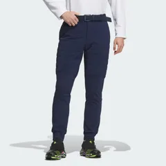 ★アディダス ゴルフ adidas GOLF 定価16500円 新品 メンズ 保温 中綿 キルト ジョガーパンツ ロングパンツ [HY0879-82] 四 壱★QWER★
