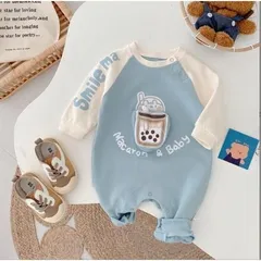 ロンパース 可愛い ベビー服 長袖 オーバーオール 春服 新生児 子供服 男の子 赤ちゃん 韓国服 お出掛け服 通園 幼稚園 春夏 部屋着 出産祝い プレゼント676