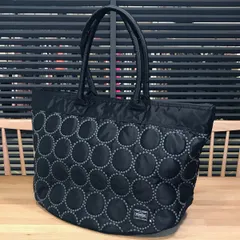 新品同様 ポーター ミナペルホネン コラボ タンバリン トートバッグ ブラック EV1565 吉田カバン 14680