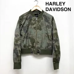 ハーレーダビッドソン ジャケット 迷彩 ドクロ スカル MA-1 HDMC 97437 レディース M ISItems【USED】【古着】【中古】50147661