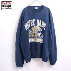 80~90s DODGER ノートルダム大学 レプラコーン USA製 スウェット 