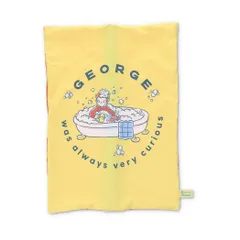 【メール便】おさるのジョージ トラベルポーチ ネットポーチL イエロー Curious George ゾーウィー プレゼント 絵本キャラクター グッズ 